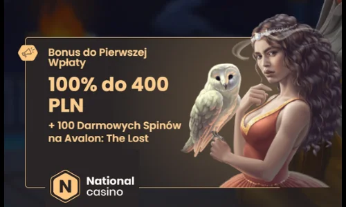 National Casino bonus powitalny