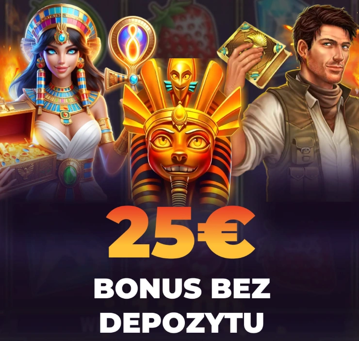 Bonus 25 euro bez depozytu w kasynie 2025 – darmowy bonus casino 25 € za samą rejestrację