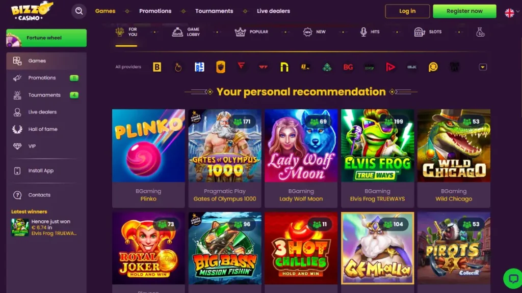 Bizzo Casino recenzja i przewodnik 2025 pic2