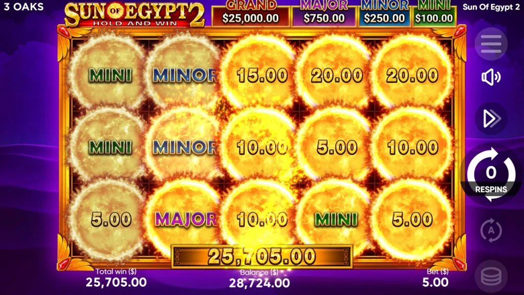 Sun of Egypt 2 – egipski slot z systemem jackpotów pic2