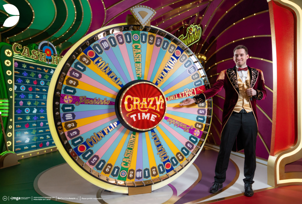 Crazy Time – Królowa Live Game Shows od Evolution 2