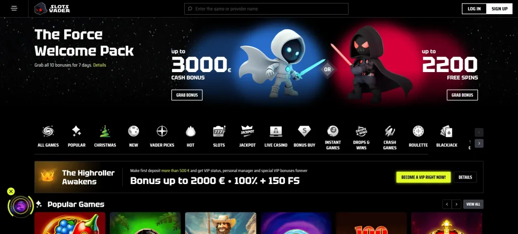 Slotsvader Kasyno Online – Kompleksowa Recenzja pic3