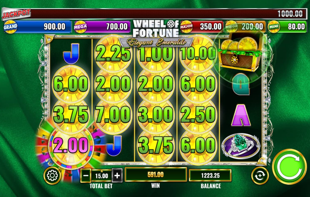 Wheel of Fortune – Legendarny Automat z Kołem Szczęścia
