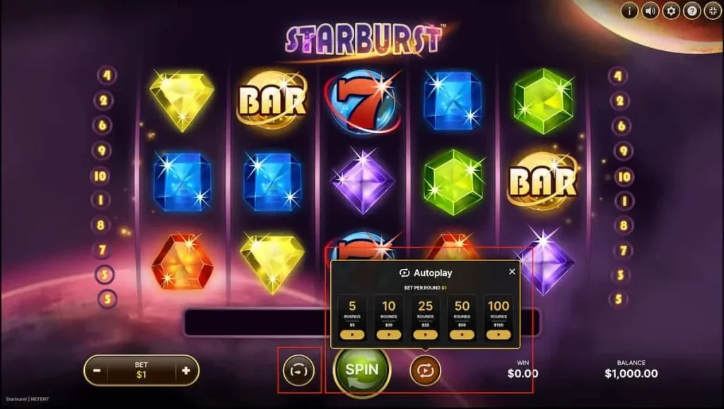 Starburst &ndash; legendarny NetEnt classic i kompletna recenzja pic2