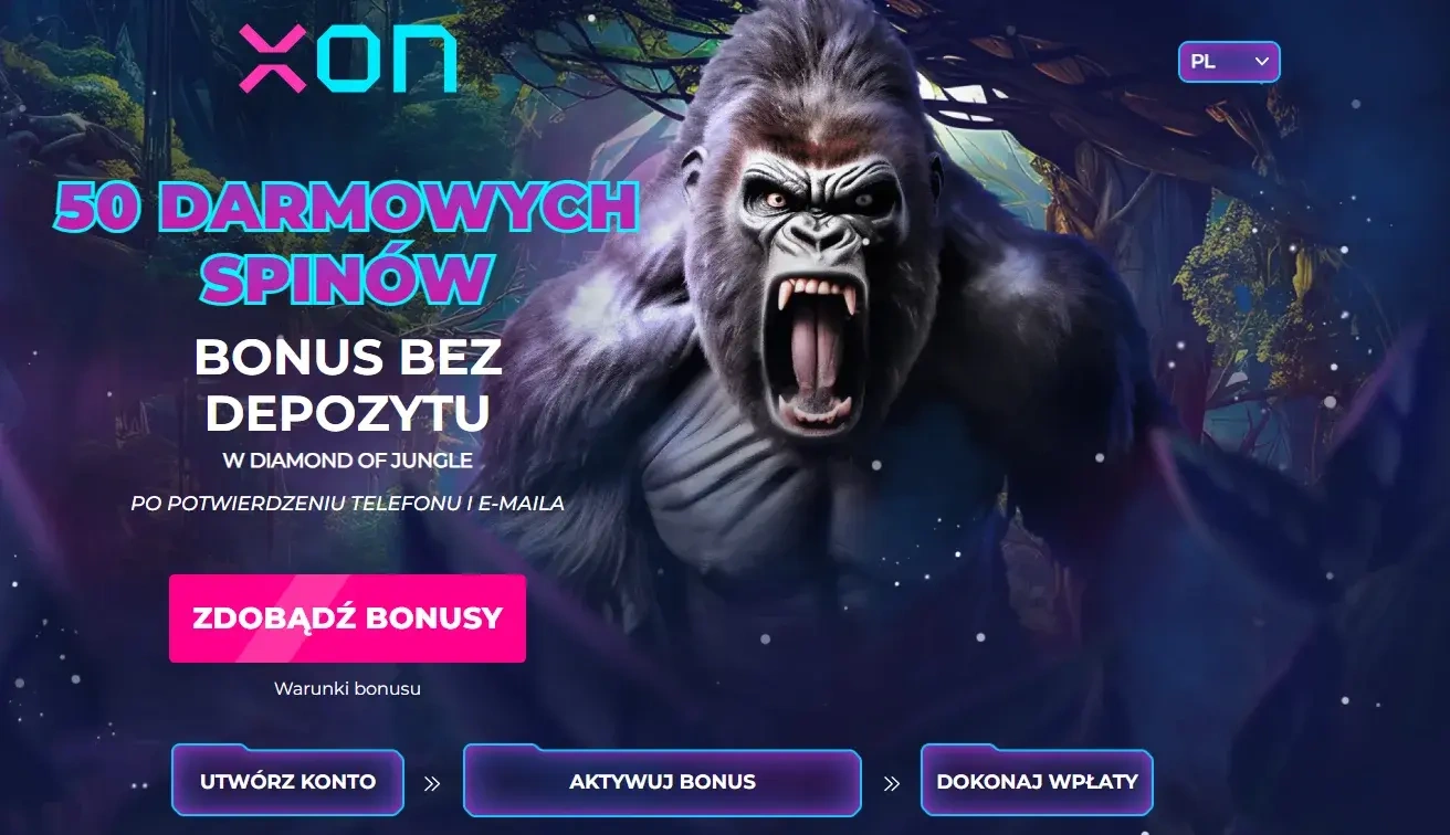 50 darmowych spinów w XON.bet