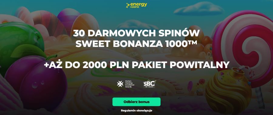 Energy Casino bonus powitalny