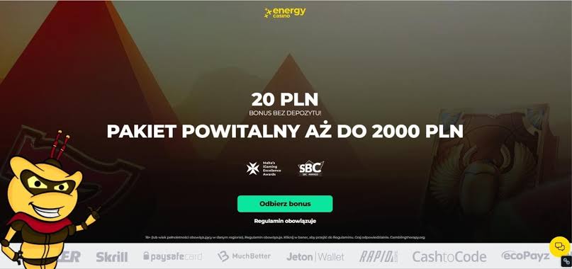 Energy Casino bonus bez depozytu