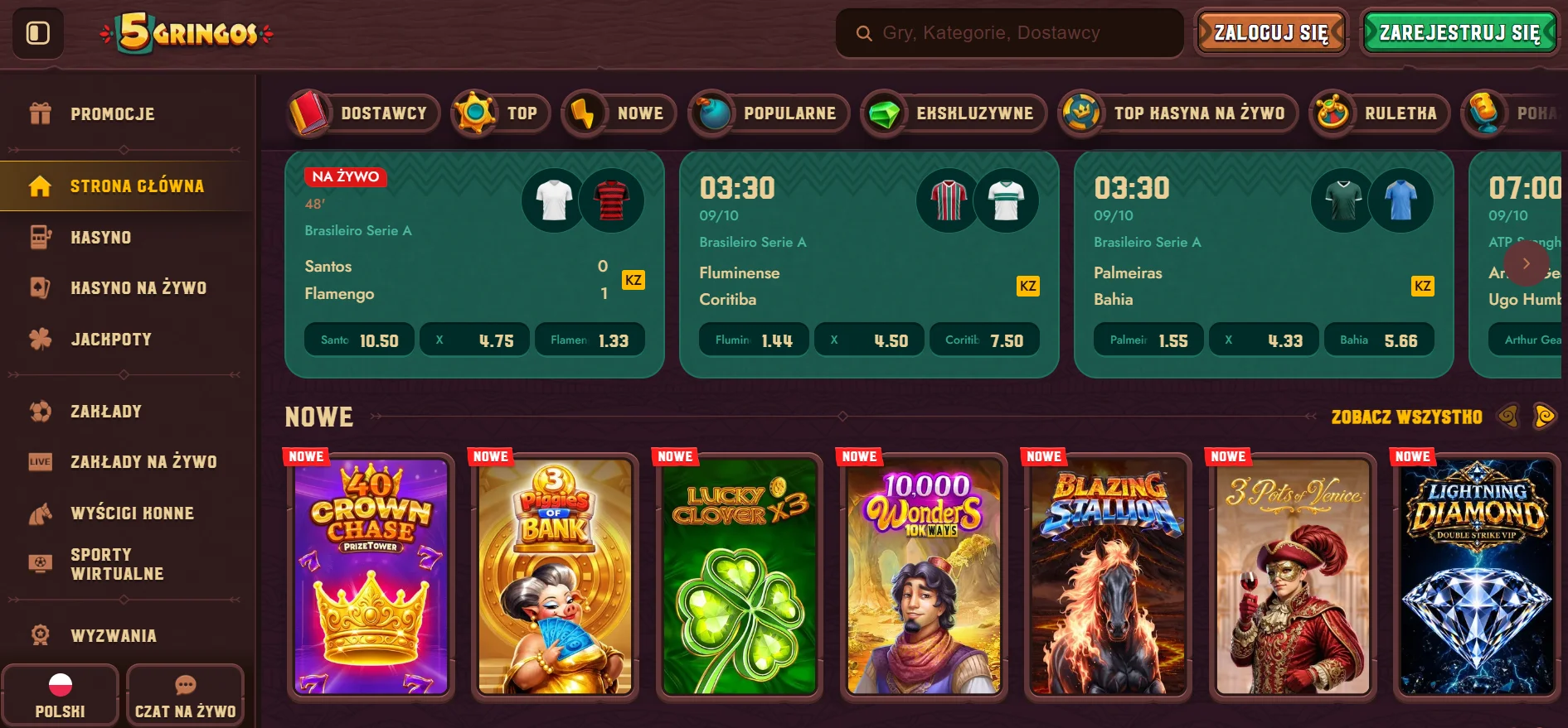 Automaty dominujące w lobby