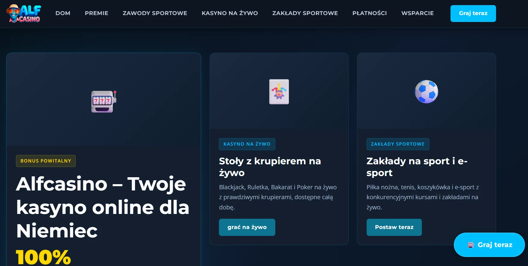 Kim jest operator Alf Casino