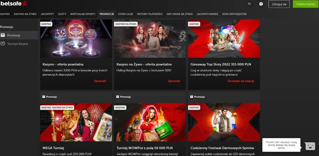 Kasyno: 100% do 100 EUR, 150 FS i 15 EUR w Free Bets