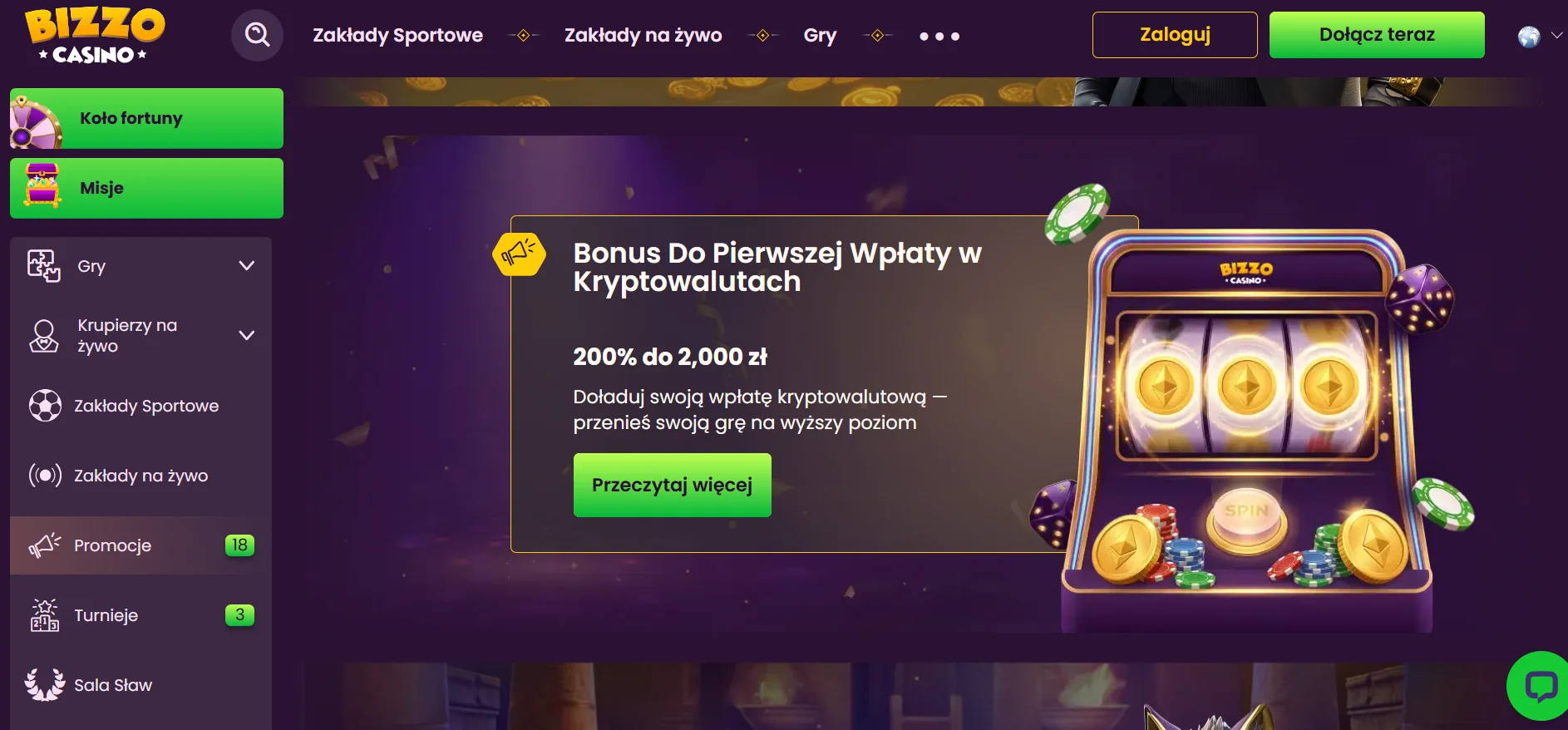 Free chips i oferty bez depozytu