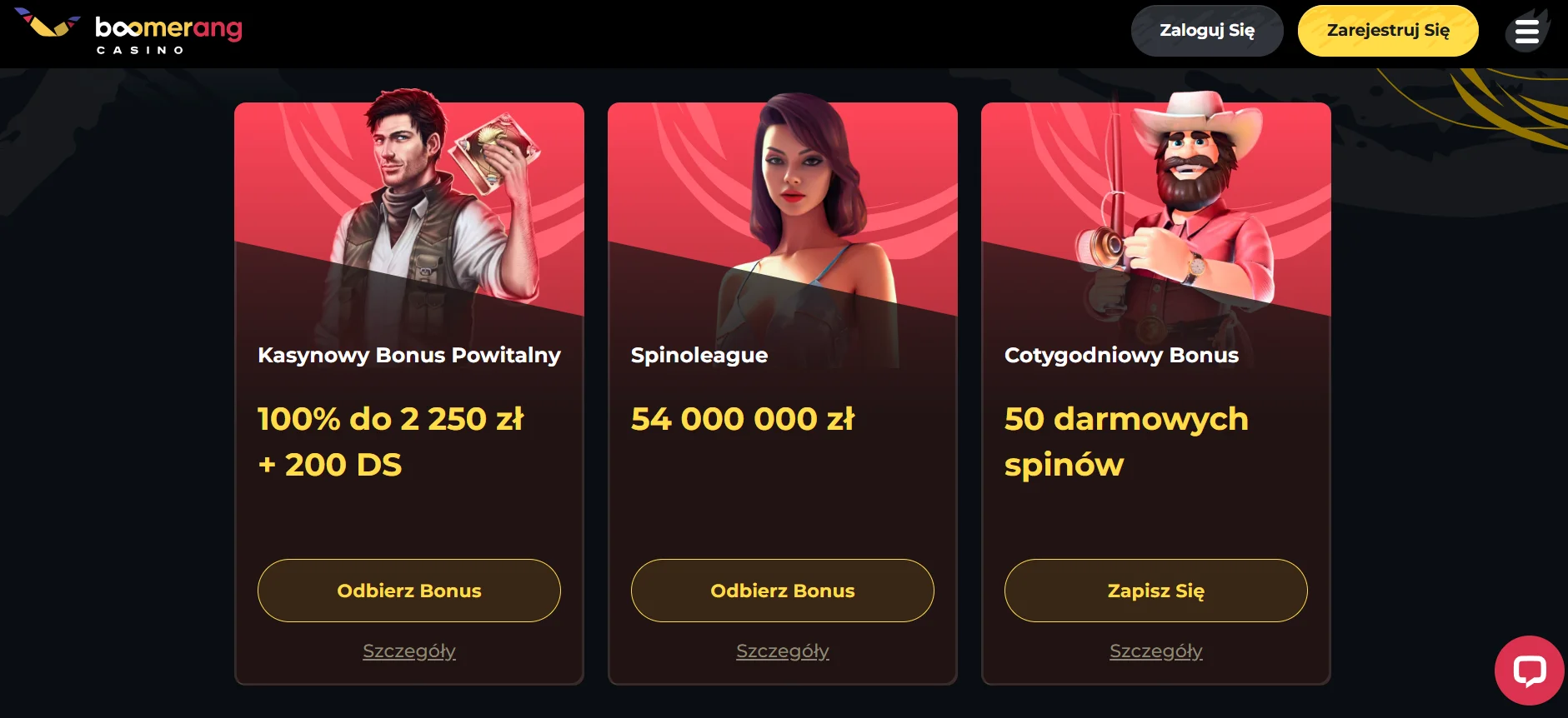 Bonus powitalny w kasynie i w zakładach