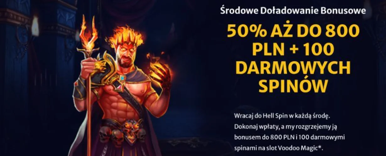 HellSpin: sloty objęte darmowymi spinami