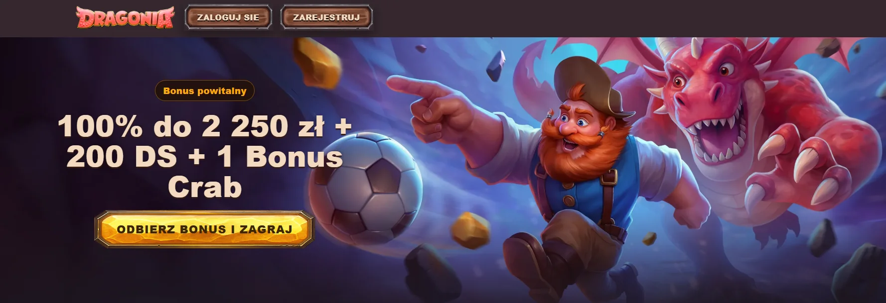 Dragonia: bonus powitalny