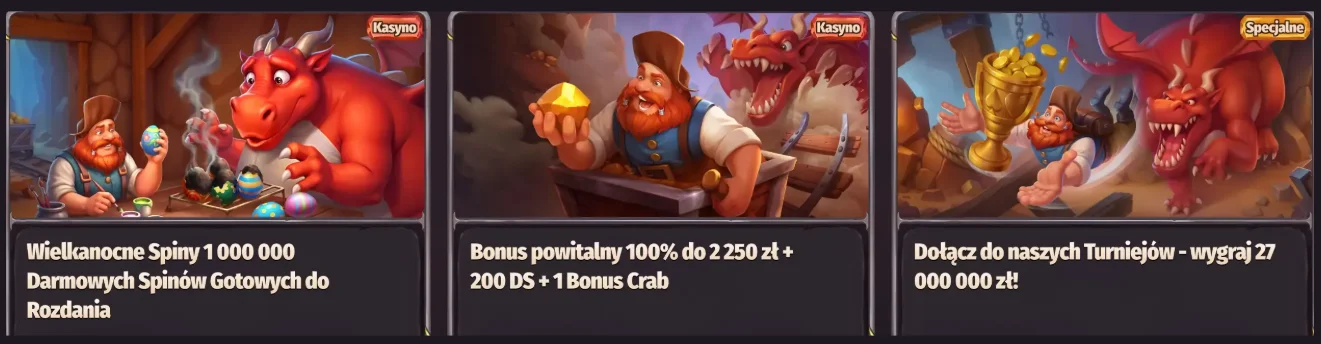 Dragonia: promocje dla stałych graczy