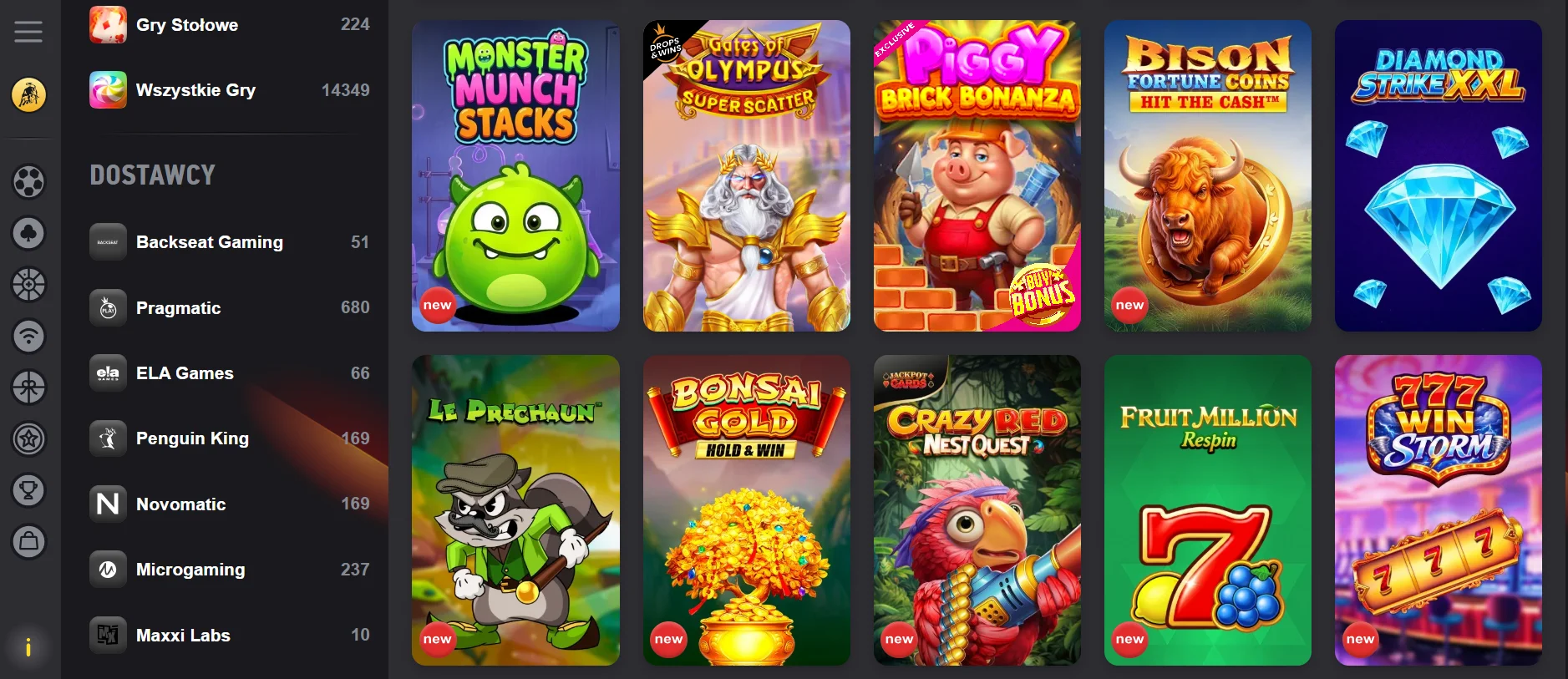 Fezbet: oferta gier