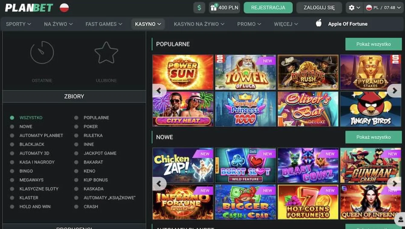 Planbet: bonus powitalny