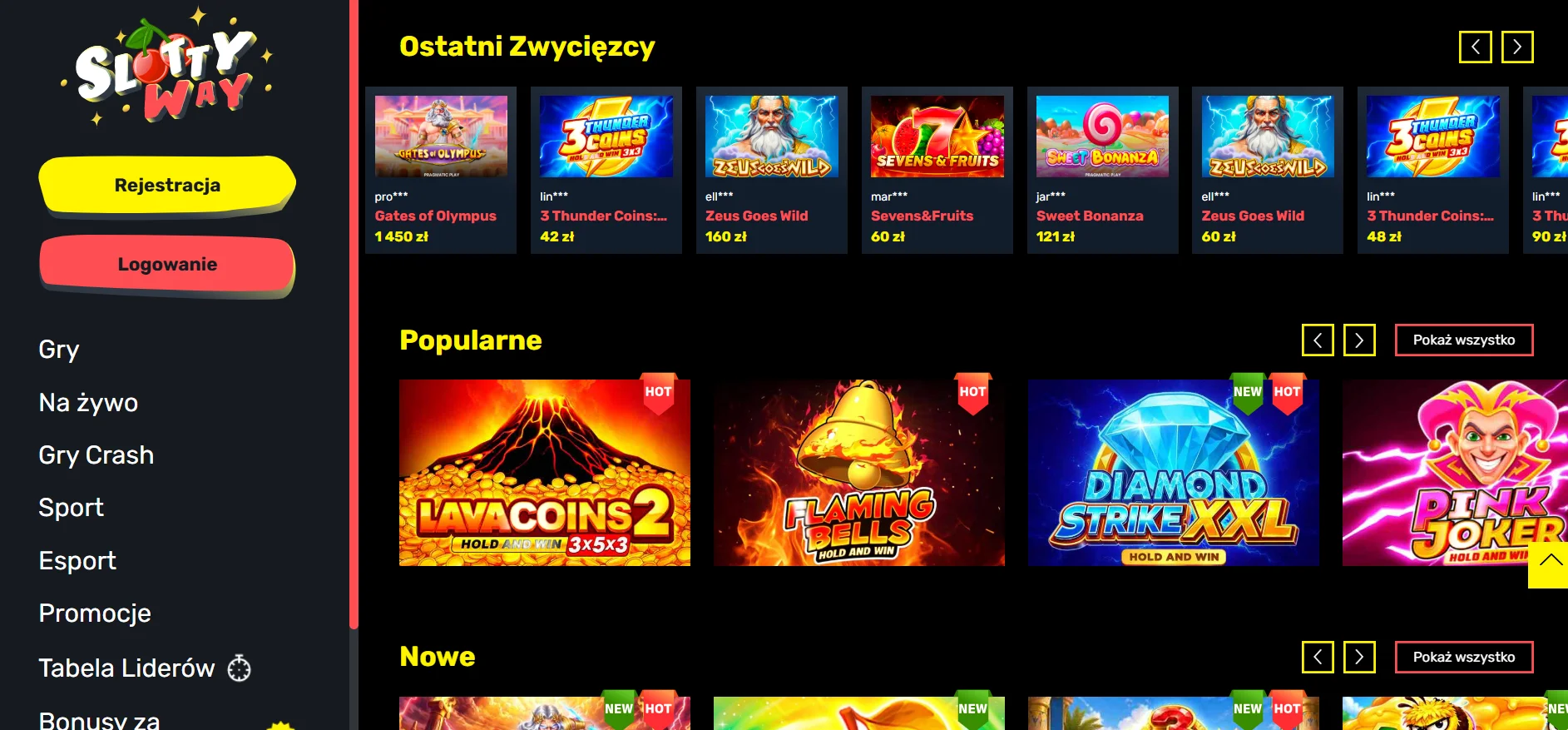 Automaty z najwyższym RTP w ofercie